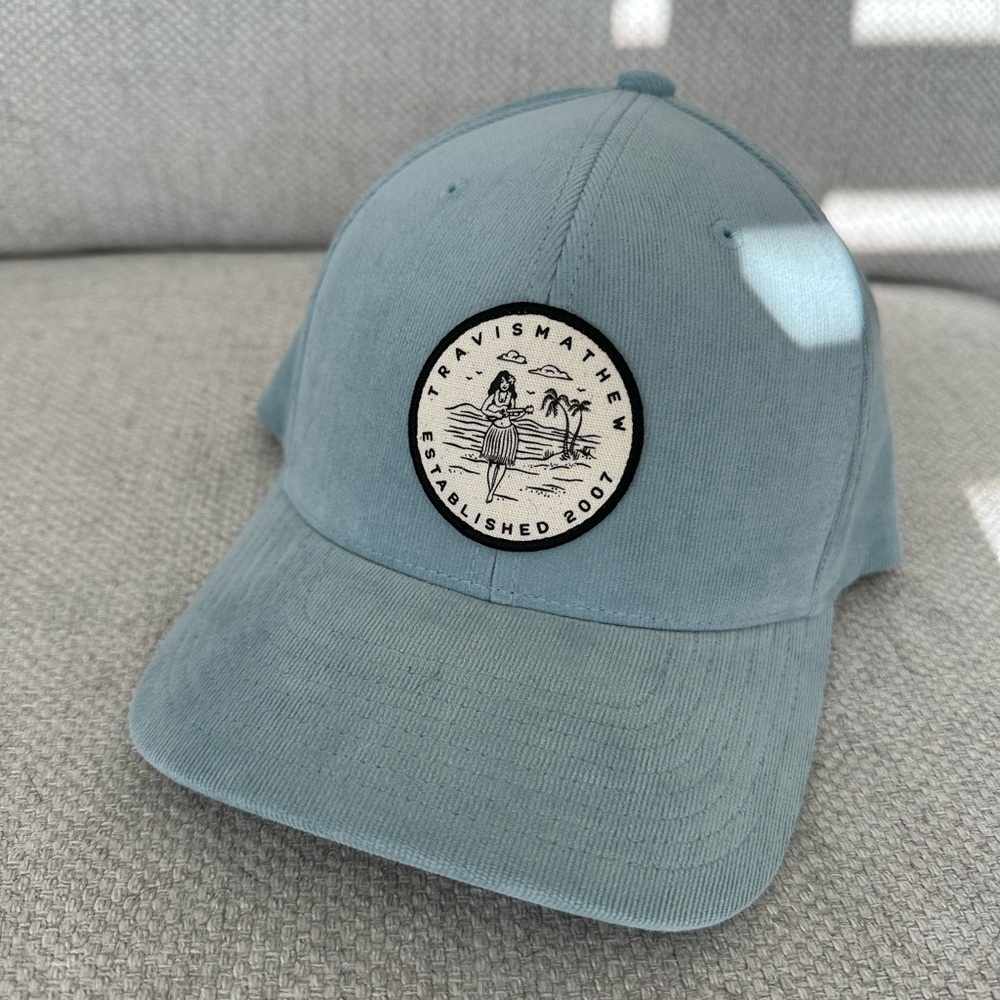 Travis Mathew Light Blue Hat